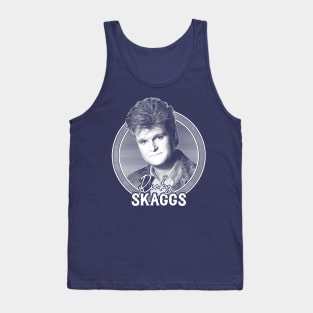 Ricky Skaggs \/\ Retro Style Fan Design Tank Top